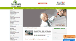 Desktop Screenshot of cancer-treatment-madurai.com